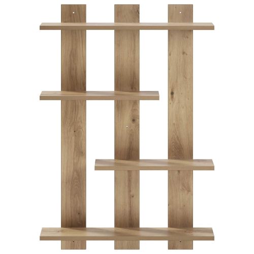Стенен рафт Дъб артизан 61 x 13,5 x 88 см Инженерна дървесина