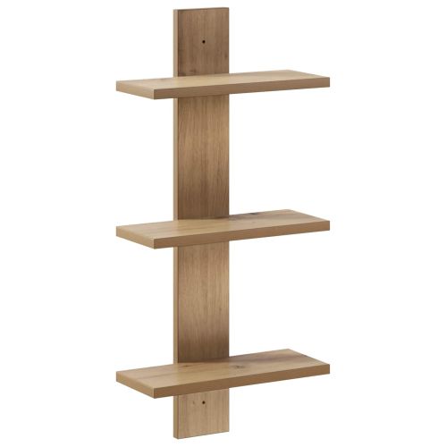 Стенен рафт Дъб артизан 30 x 13,5 x 64,5 см Инженерна дървесина