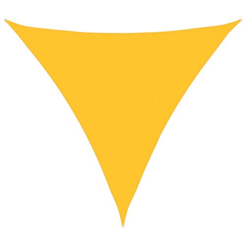 Sunshade Sail 160 g/m² Triangular Yellow 6x6x6 m HDPE - Untranslated