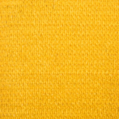 Sunshade Sail 160 g/m² Triangular Yellow 4x4x4 m HDPE - Untranslated