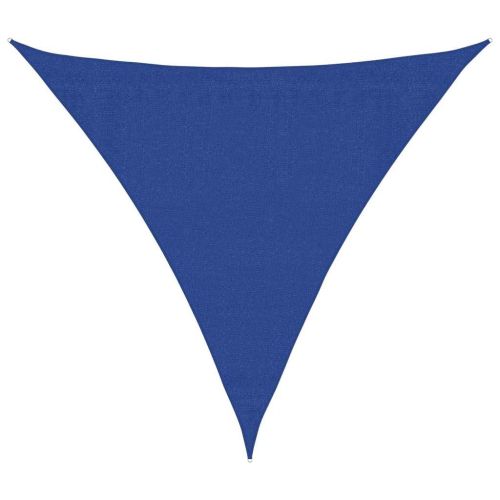 Sunshade Sail 160 g/m² Triangular Blue 3,6x3,6x3,6 m HDPE - Untranslated