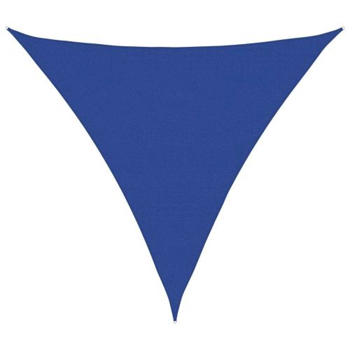 Sunshade Sail 160 g/m² Triangular Blue 6x6x6 m HDPE - Untranslated