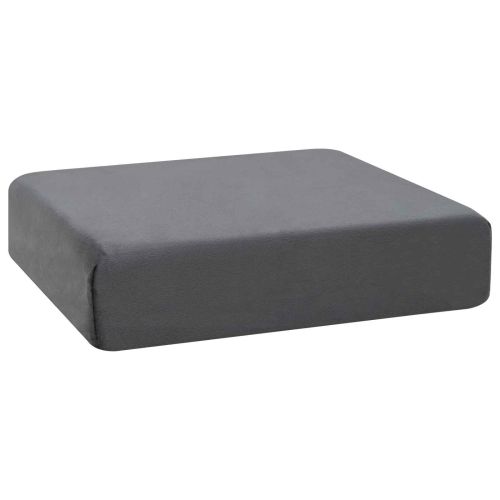 Възглавница за сядане 40 x 40 x 10 см PU пяна Сиво
