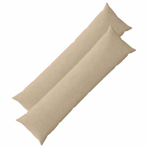 Калъфка за възглавница 2 pcs HEERLEN Таупе 40 x 145 см кордурой