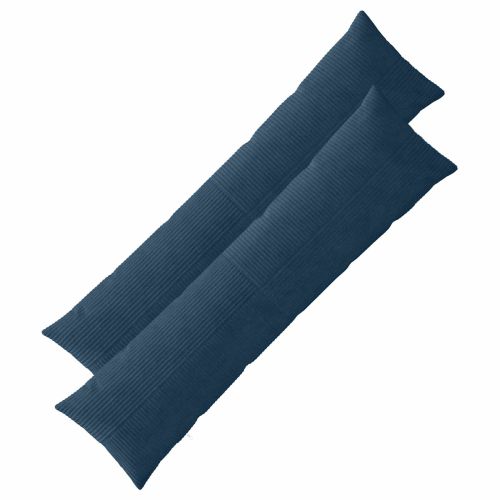 Калъфка за възглавница 2 pcs ALMELO Морски син 40 x 145 см