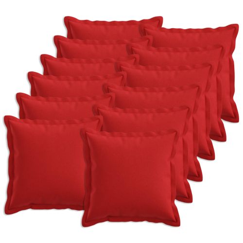 Калъфка за възглавница 12 pcs HOUTEN Червено 40 x 40 cm