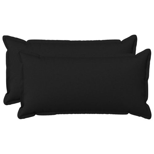 Калъфка за възглавница 2 pcs HOUTEN Черно 40 x 80 cm