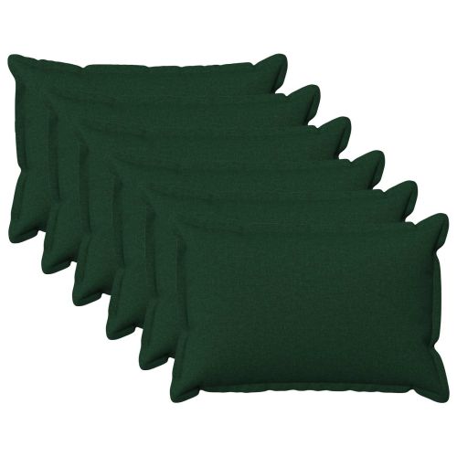 Калъфка за възглавница 6 pcs HOUTEN Тъмнозелено 50 x 75 cm