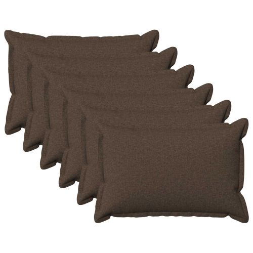 Калъфка за възглавница 6 pcs HOUTEN Таупе 50 x 75 cm