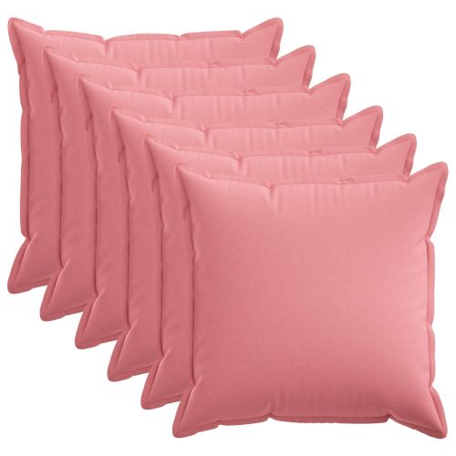 Калъфка за възглавница 6 pcs HOUTEN Розово 80 x 80 cm