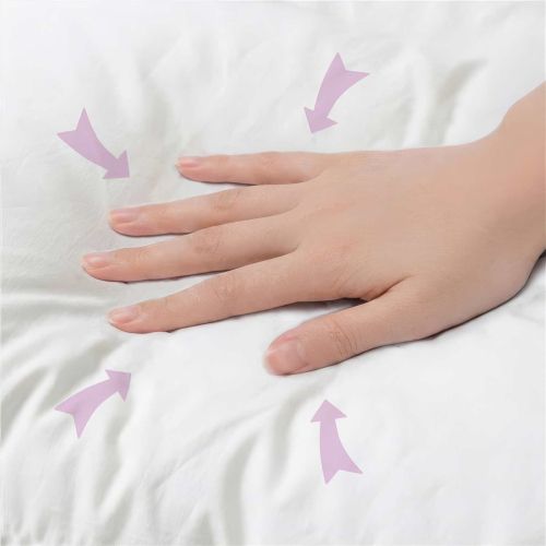Възглавница HOUTEN 2 бр. Дънково син Изкуствен лен