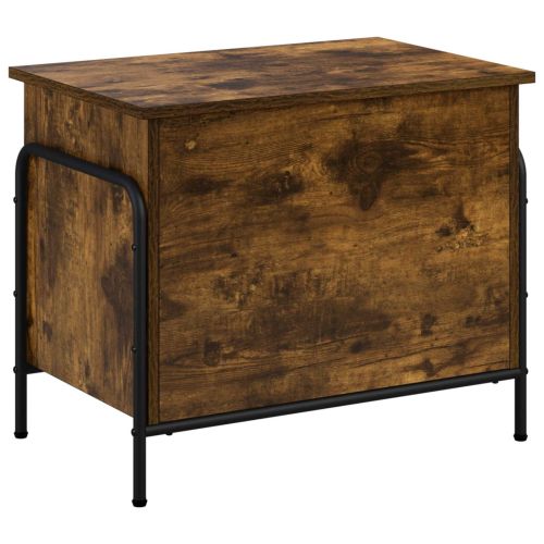 Кутия за съхранение Опушен дъб 80 x 40 x 49,5 см