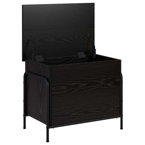 Кутия за съхранение Черен дъб 80 x 40 x 49,5 см