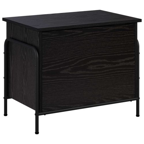 Кутия за съхранение Черен дъб 80 x 40 x 49,5 см