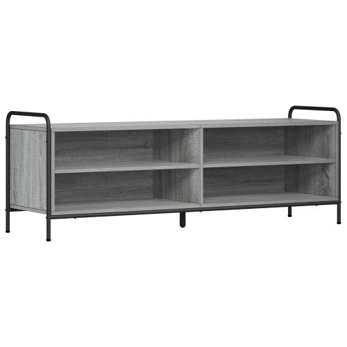 ТВ шкаф 140 x 39,5 x 50 см Сив Сонома Инженерна дървесина