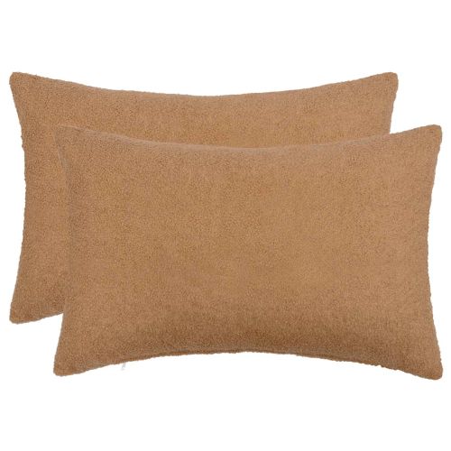 Калъфка за възглавница 2 pcs HEERLEN Бежово 30 x 50 cm Букле