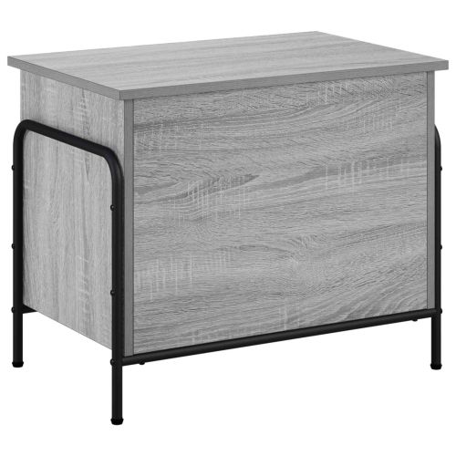 Кутия за съхранение Сив Сонома 80 x 40 x 49,5 см