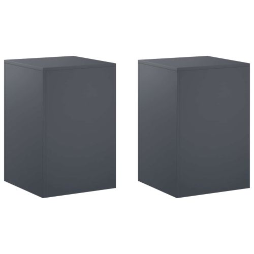 Стойка за растения 2 pcs Антрацит 40 x 40 x 60 cm