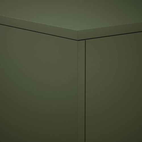 Стойка за растения Маслиненозелено 30 x 30 x 80 cm