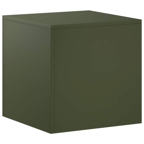 Стойка за растения Маслиненозелено 40 x 40 x 40 cm