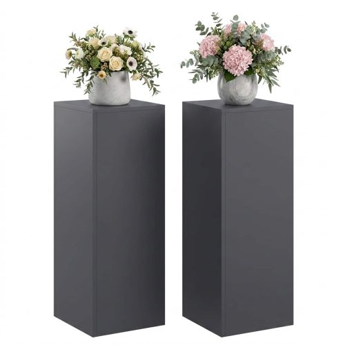 Стойка за растения 2 pcs Антрацит 30 x 30 x 80 cm
