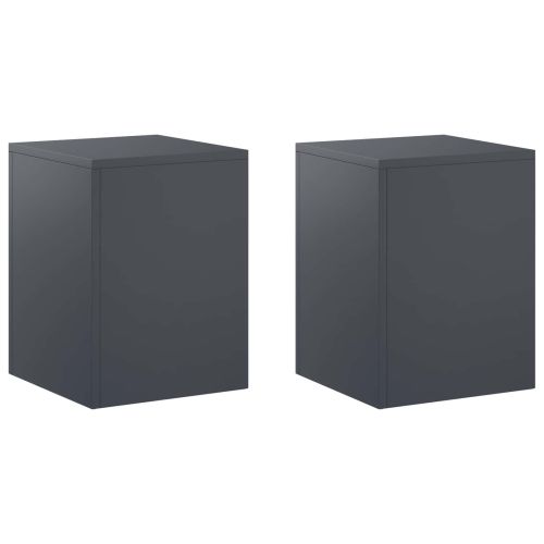 Стойка за растения 2 pcs Антрацит 30 x 30 x 40 cm