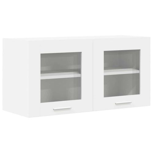 Висящ шкаф Бяло 80 x 31 x 40 см Инженерна дървесина