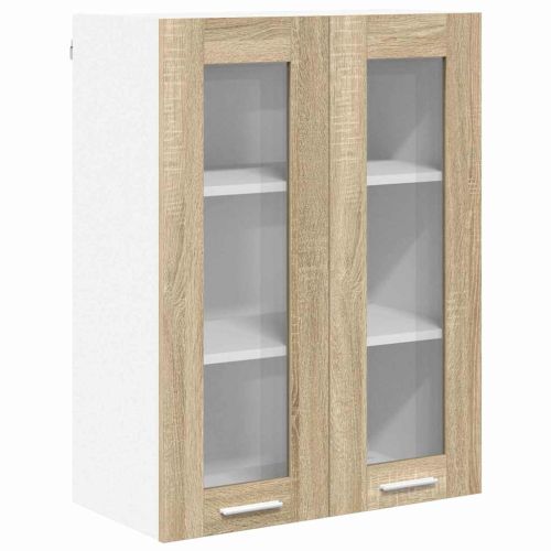 Висящ шкаф Сонома дъб 60 x 31 x 80 см Инженерна дървесина