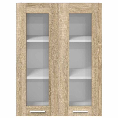 Висящ шкаф Сонома дъб 60 x 31 x 80 см Инженерна дървесина