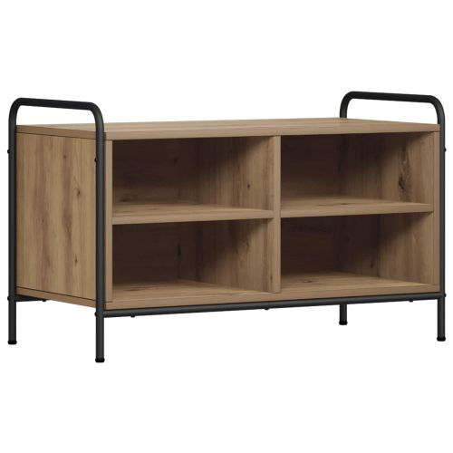 ТВ шкаф 140 x 39,5 x 50 см Дъб артизан Инженерна дървесина