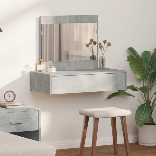 Тоалетка Сив 83 x 40 x 70 см Инженерна дървесина