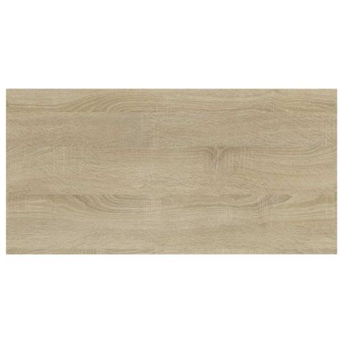 Рафтове, 4 бр, дъб сонома, 40x20x1,5 см, инженерно дърво