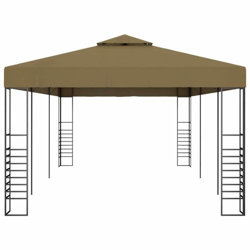 Градинска шатра, 6x3x2,7 м, таупе, 180 г/м²