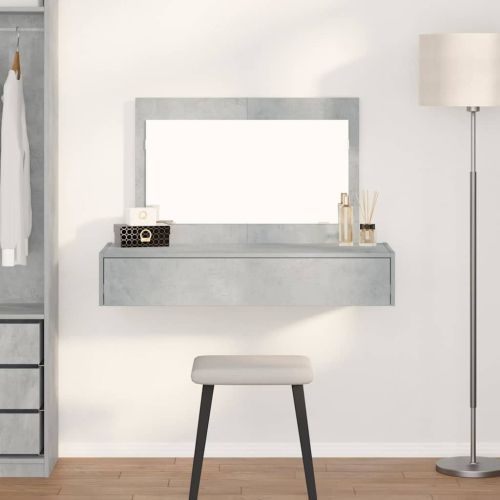 Тоалетка Сив 100 x 40 x 70 см Инженерна дървесина