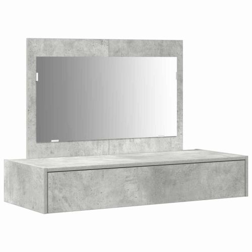 Тоалетка Сив 100 x 40 x 70 см Инженерна дървесина