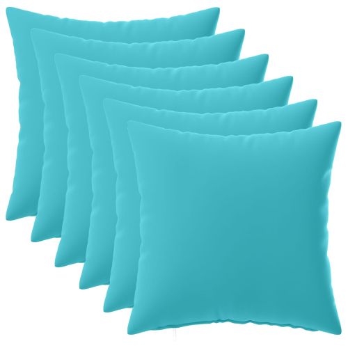 Калъфка за възглавница 6 pcs HEERLEN Тюркоаз 45 x 45 cm