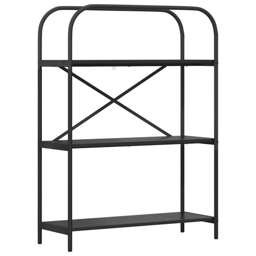 Рафт за книги 3 нива 80 x 30 x 109 см Инженерна дървесина