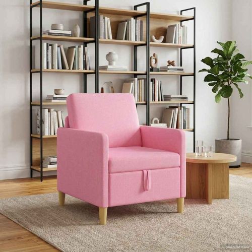 Диван с storage Розово 72 x 78 x 87 см Полиестер