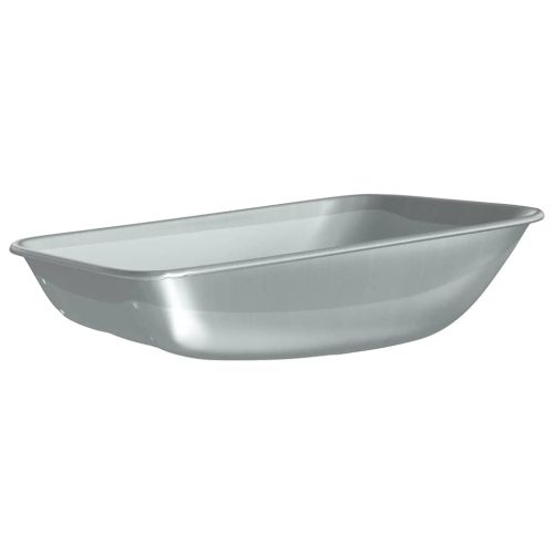 Подмяна на чиния за количка Сребристо 80 x 60 x 25 см