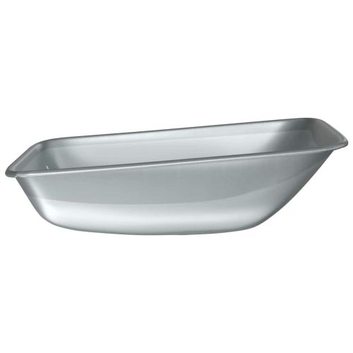 Подмяна на чиния за количка Сребристо 80 x 60 x 25 см