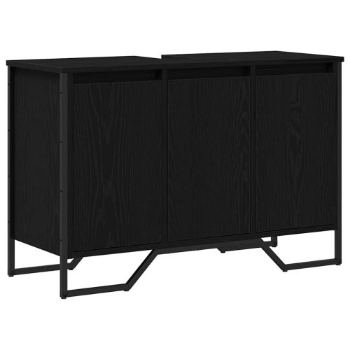 Шкаф за мивка в баня Черния дъб 91 x 35 x 60 см