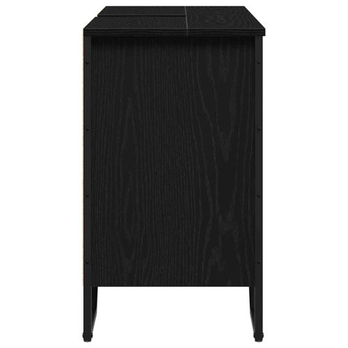 Шкаф за мивка в баня Черния дъб 91 x 35 x 60 см