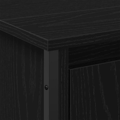 Шкаф за мивка в баня Черния дъб 91 x 35 x 60 см