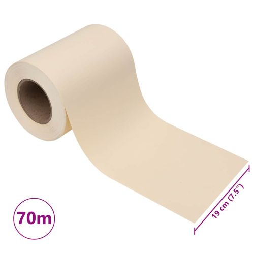 PVC лента за поверителност 70x0,19 м, кремава