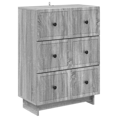 Чекмеджетен шкаф 66 x 34,5 x 90 см Инженерна дървесина