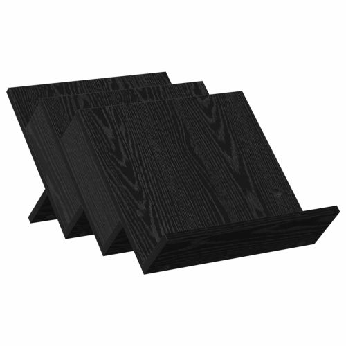 Етажерка за списания с рафт Черния дъб 53 x 40 x 28,5 см