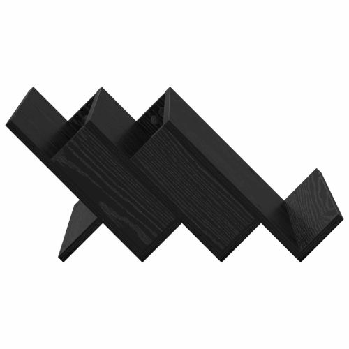Етажерка за списания с рафт Черния дъб 53 x 40 x 28,5 см