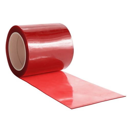 Завеса за врата червена 200x1,6 мм 10 м PVC