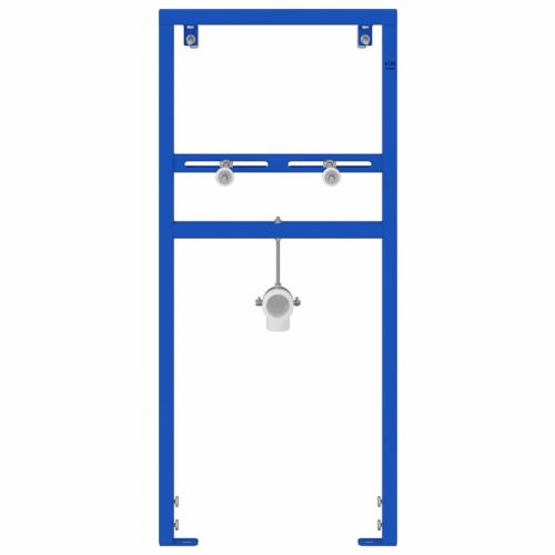Стенна опора за система с мивка Синьо 50 x 3 x 112 см
