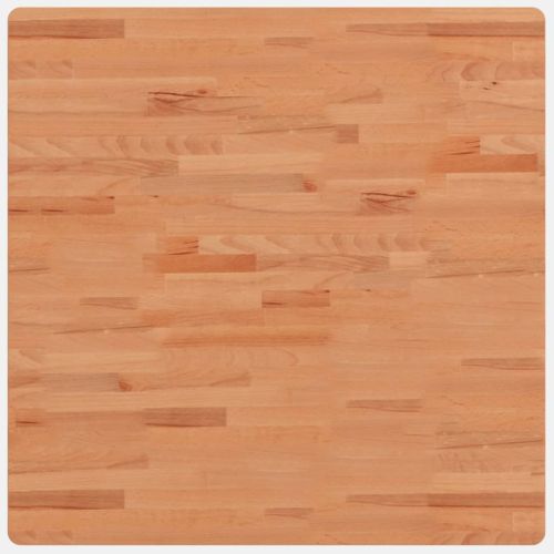 Плот за маса 80x80x1,5 см квадратен масивен бук
